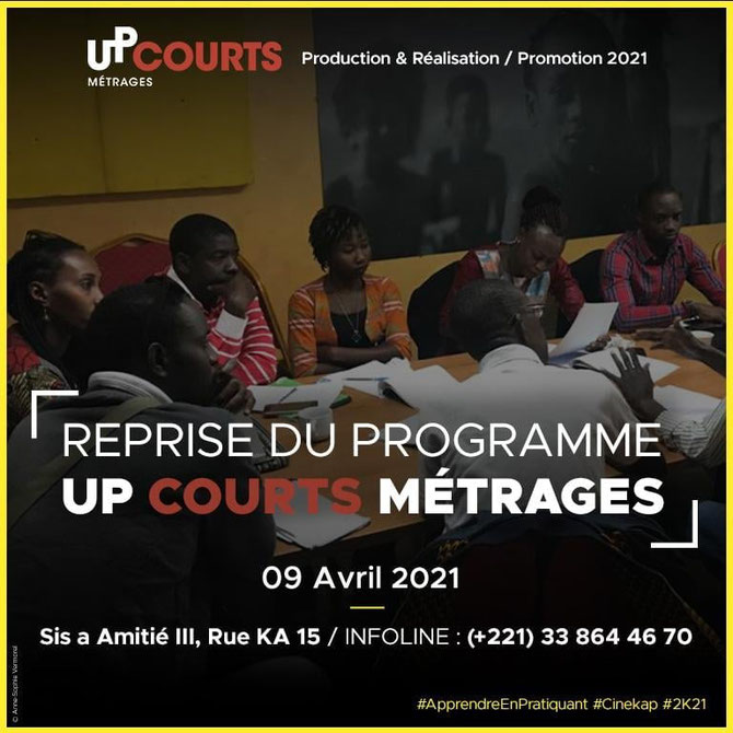 programme Up Courts Métrages 2021